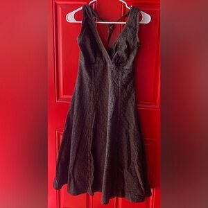 Liz Claiborne Eyelet Lace Halter Dress